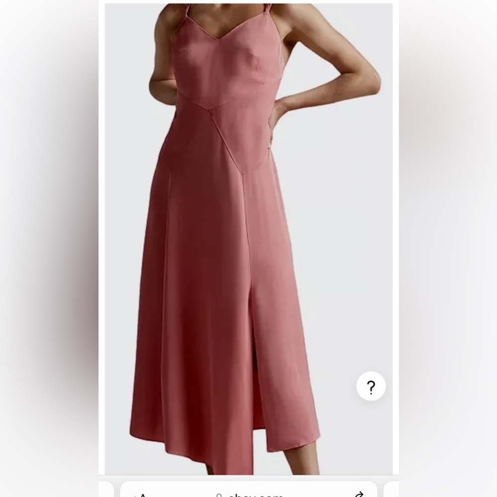 Odinne Asymmetric Panelled Midi Ted Baker size 5